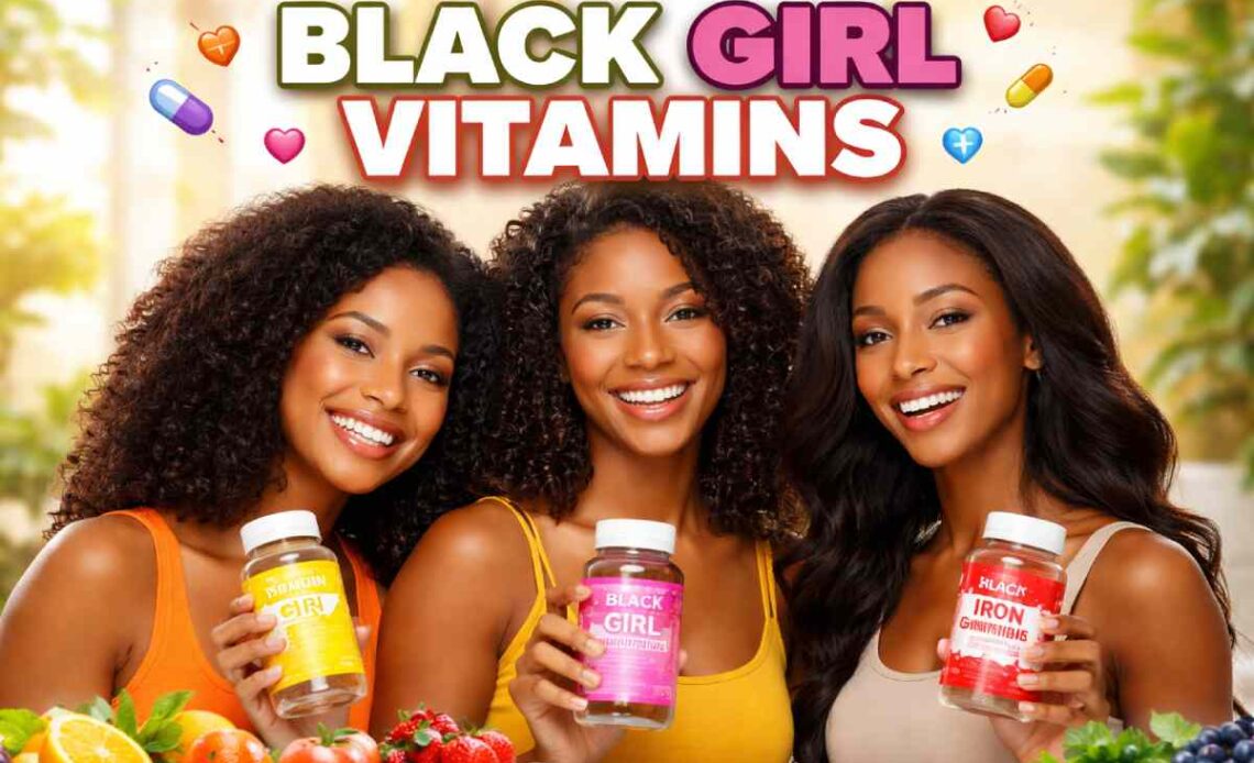 black girl vitamins