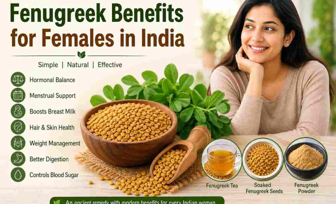 fenugreek benefits for females