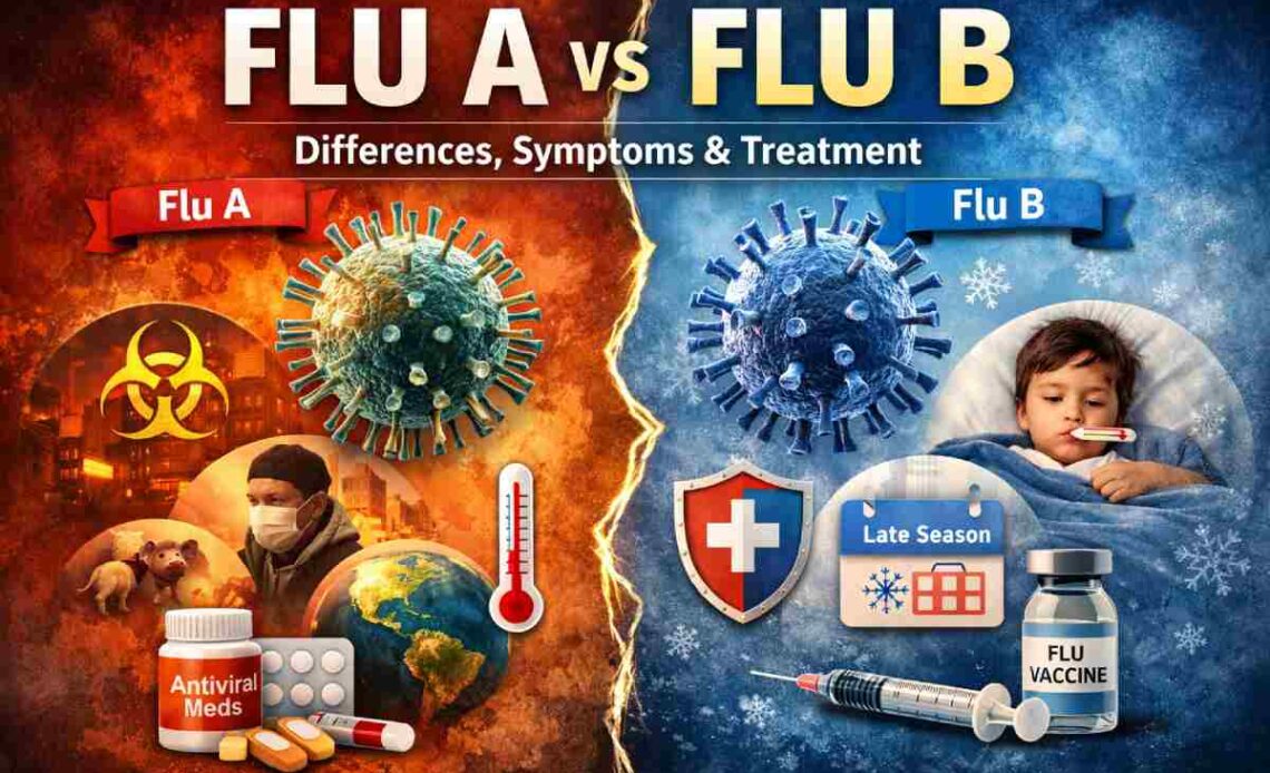 flu a vs flu b