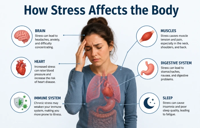 how stress affects the body