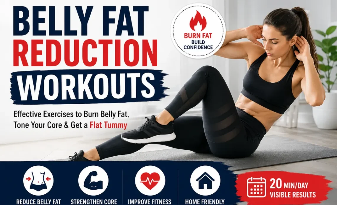 belly fat reduction workouts
