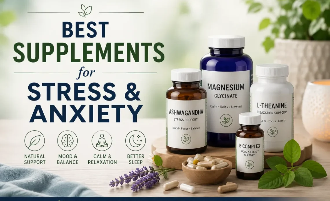 best supplements for stress and anxiety