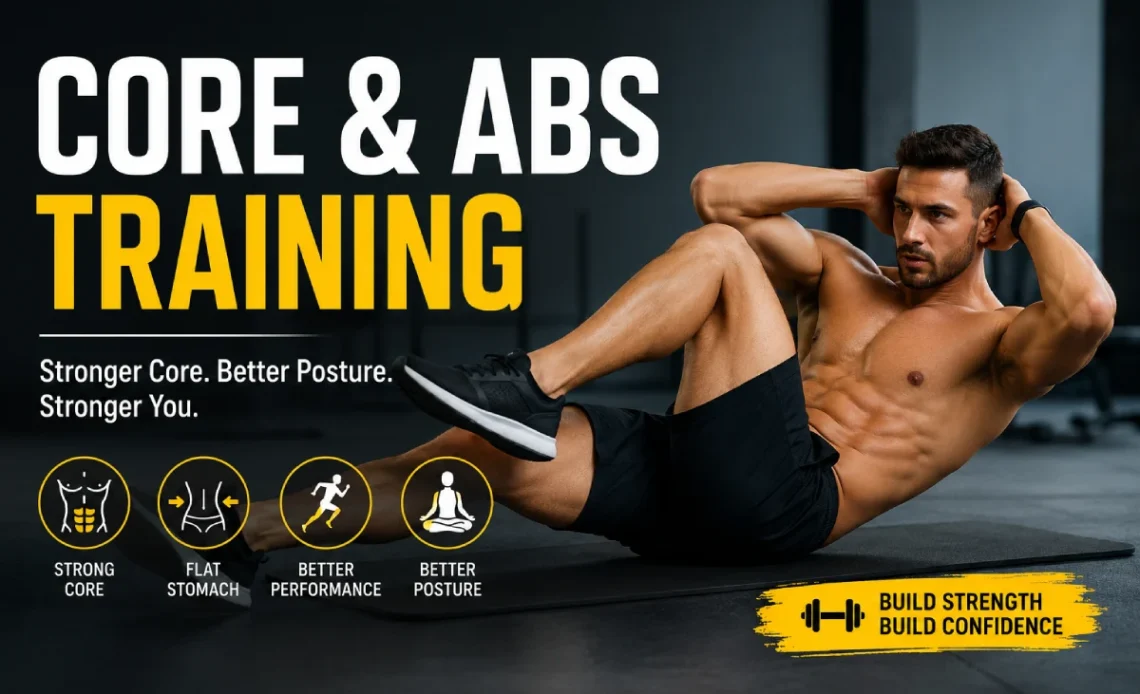 core abs training session