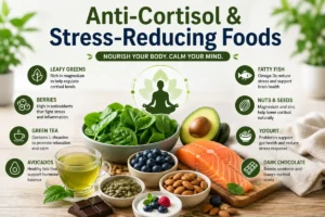 Anti-Cortisol & Stress-Reducing Foods: The Complete Guide