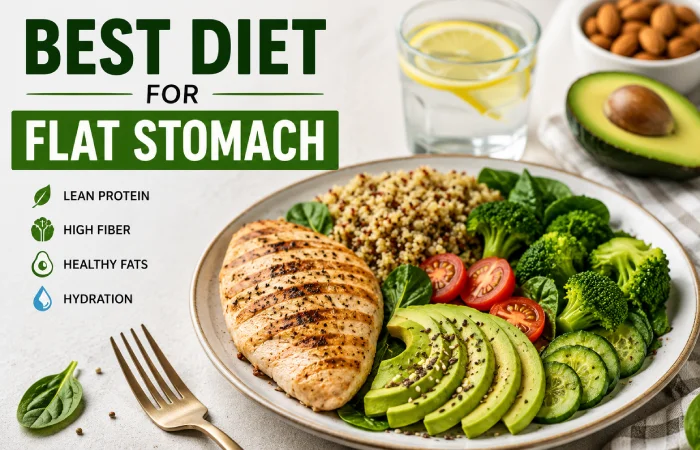 best diet for flat stomach