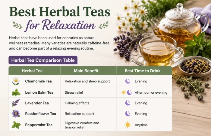 best herbal teas for relaxation