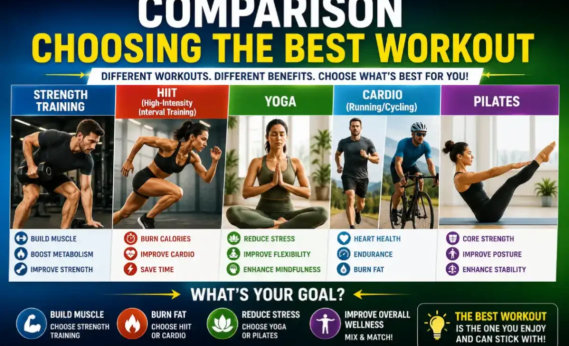 comparison choosing the best workout