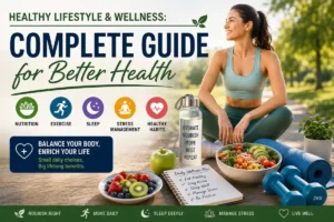 Healthy Lifestyle & Wellness: Guide to Better Health, Lower Stress & Well-Being
