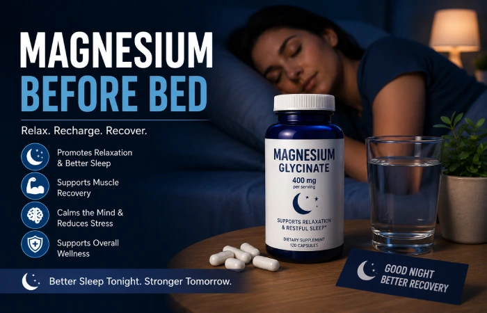 magnesium before bed