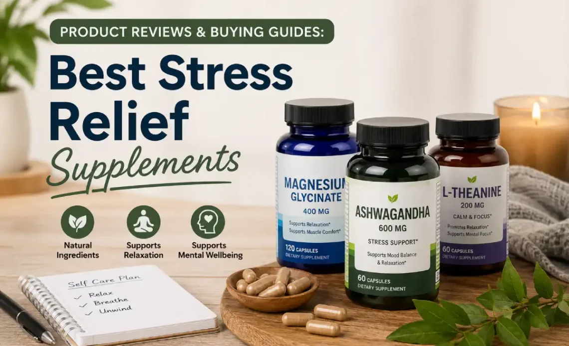 product reviews best supplements for stress