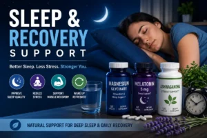 Sleep & Recovery Support: Complete Guide to Better Sleep, Recovery