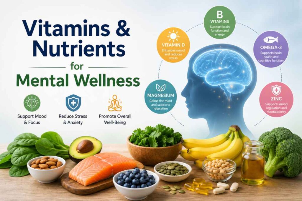Vitamins & Nutrients for Mental Wellness