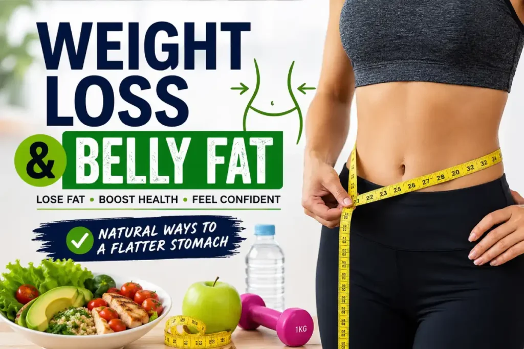 Weight Loss & Belly Fat: The Complete Guide to Losing Belly Fat Naturally