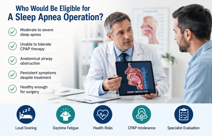 who is eligible for sleep apnea surgery