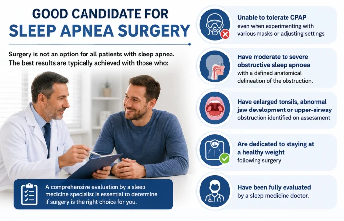 good candidate for sleep apnea surgery