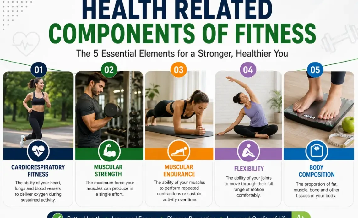 health related components of fitness
