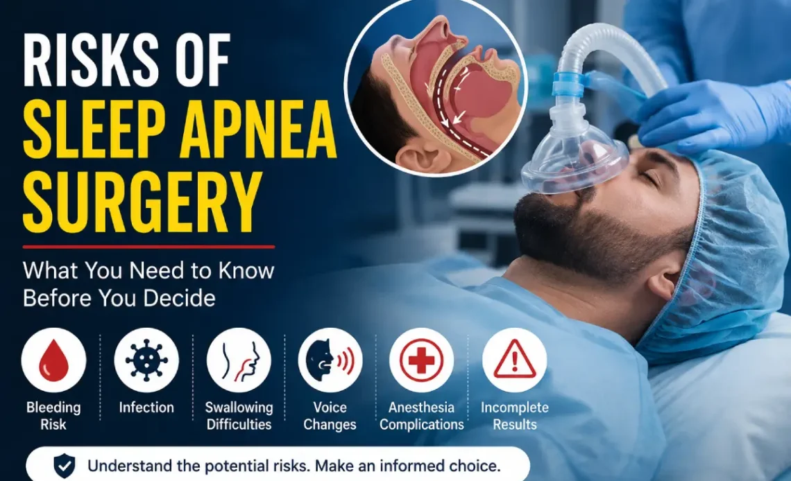risks of sleep apnea surgery