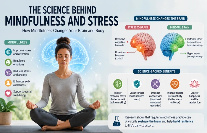 science behind mindfulness and stress