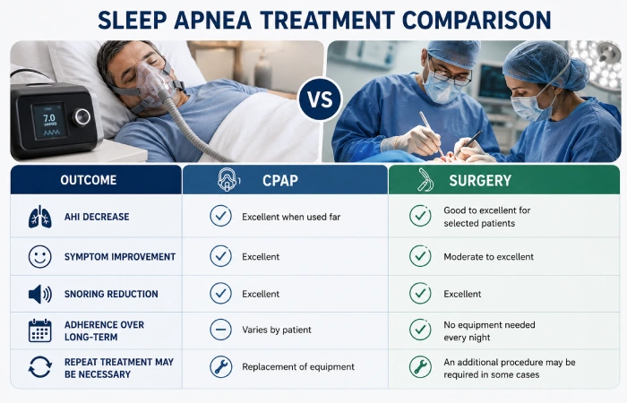 sleep apnea treatment comparison
