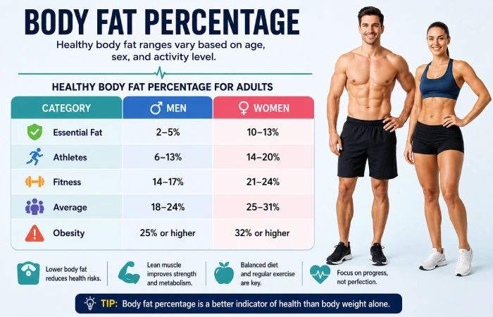body fat percentage