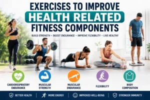 Exercises to Improve Health Related Fitness Components: Complete Beginner Workout Guide