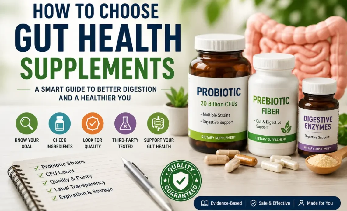 how to choose gut health supplements