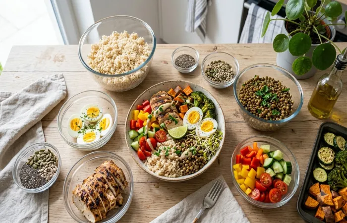 healthy meal prep