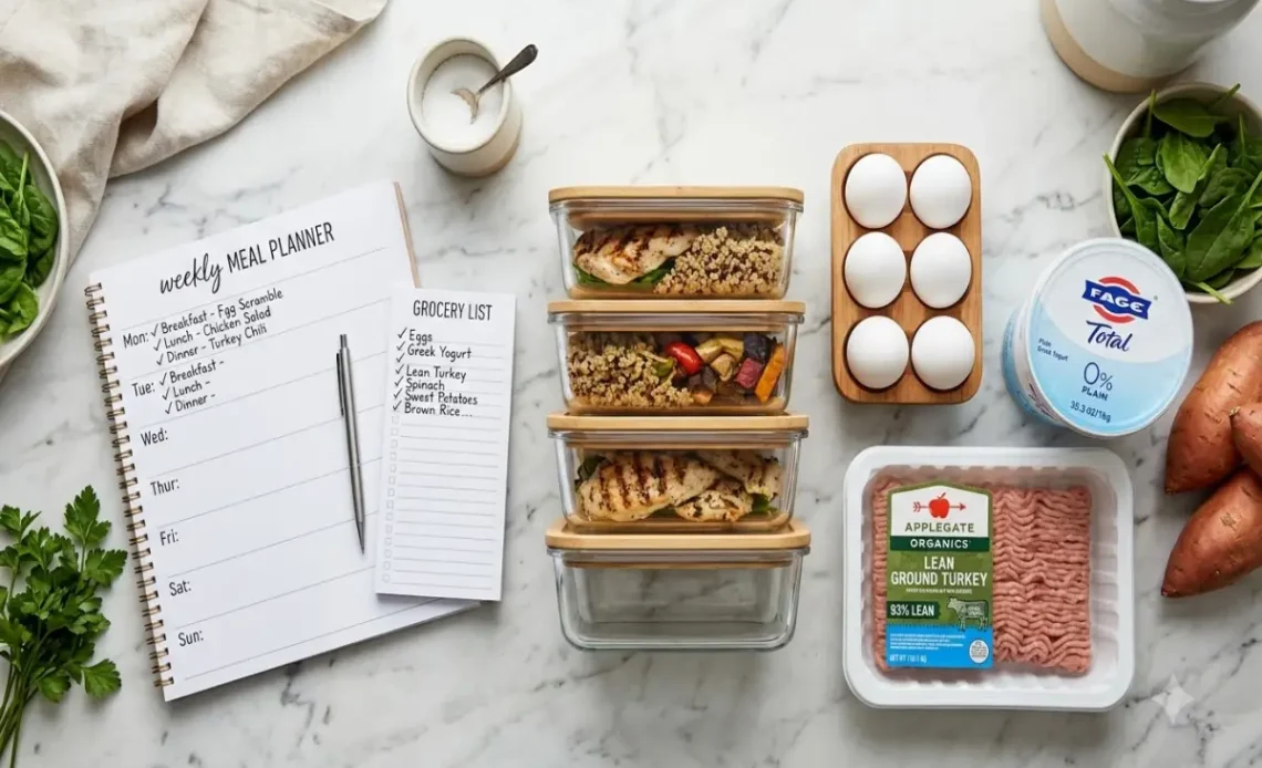 high protein meal prep