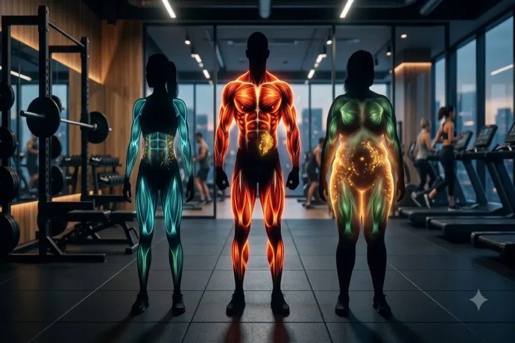 Can you build muscle while in a calorie deficit? Yes,  but its not guaranteed and not all of us will experience it to the same extent.