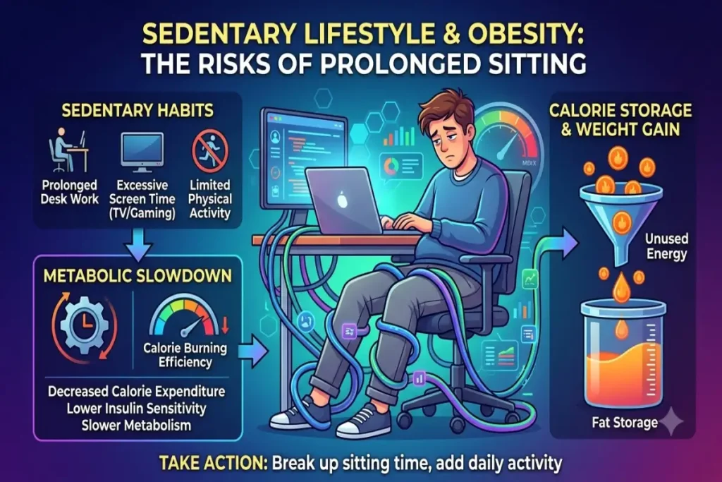 Sedentary Lifestyle and Obesity
