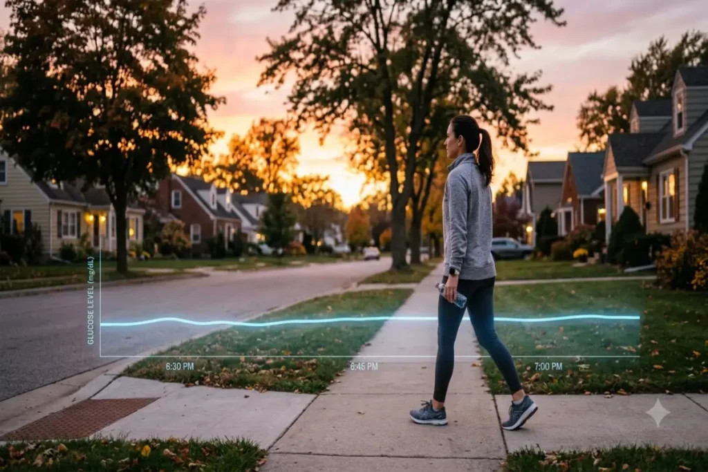Walking After Meals and Blood Sugar: Why a Short Stroll Can Steady Your Glucose