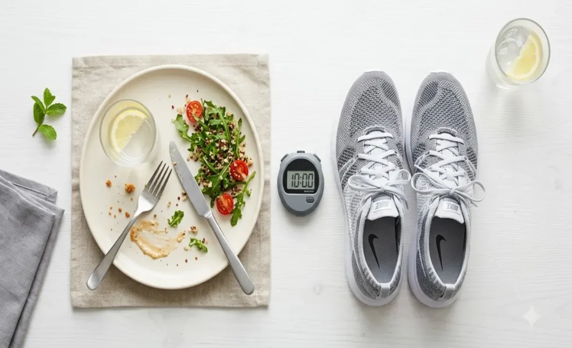 walking before vs after meals
