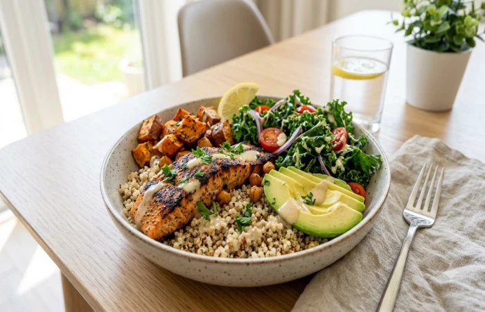 weight loss friendly lunch or dinner
