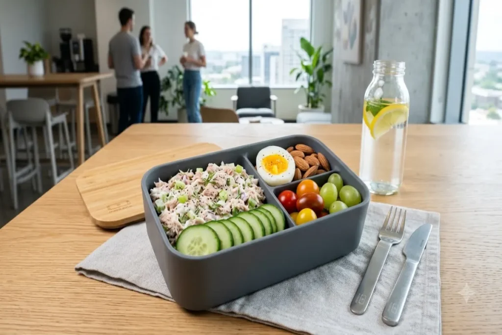 Healthy work and office lunch ideas for losing weight